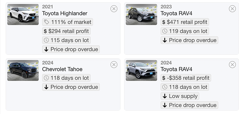 Lot Sense screenshot